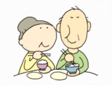 飲み込みの重要性イラスト